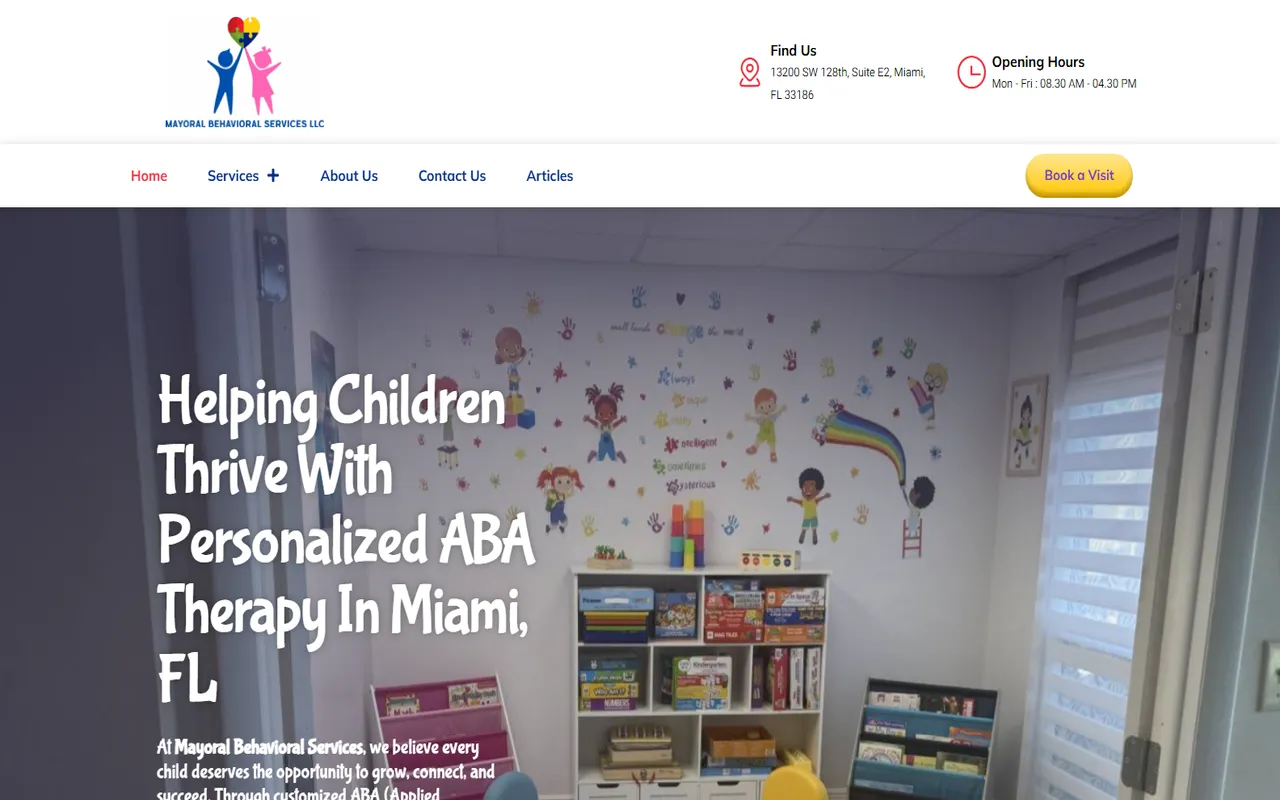 Mayoral Behavioral Services website by Assure Digital Media