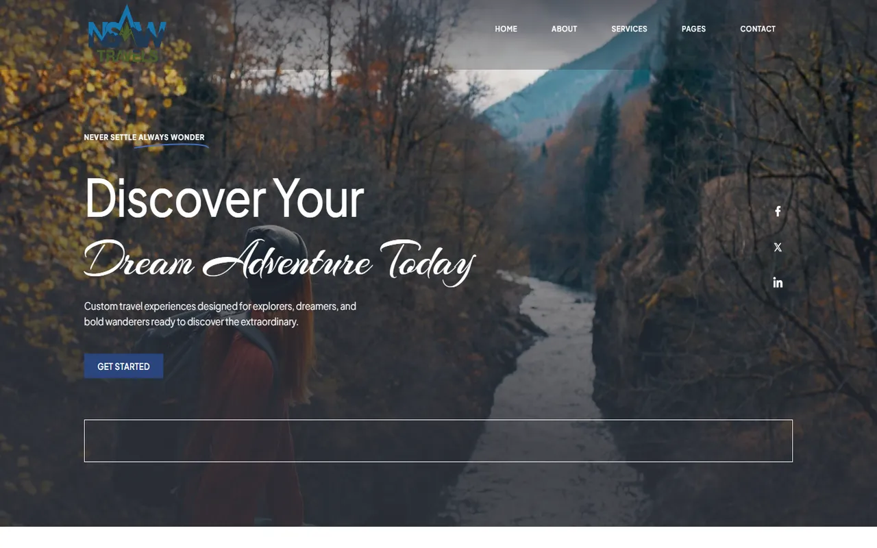 NSAW Travels website by Assure Digital Media